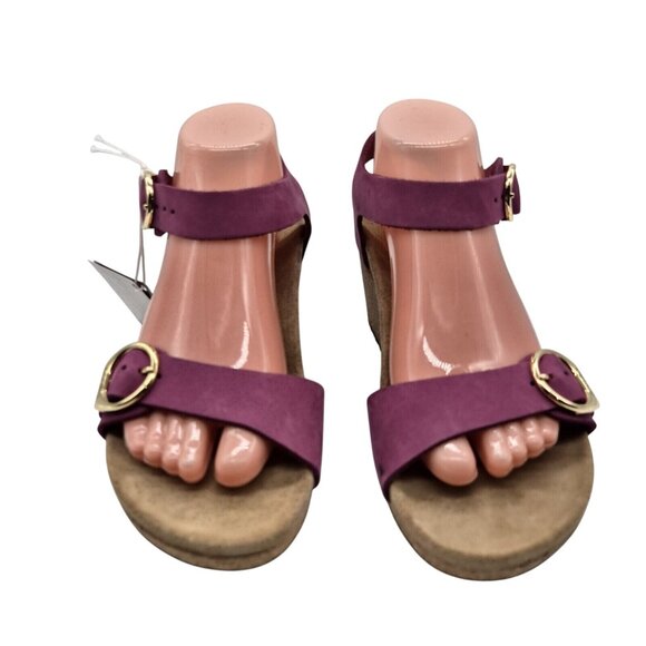 Papillio Birkentsock Women's Size 5 US 36 EU Soley RingPink Sandals Wedge (216